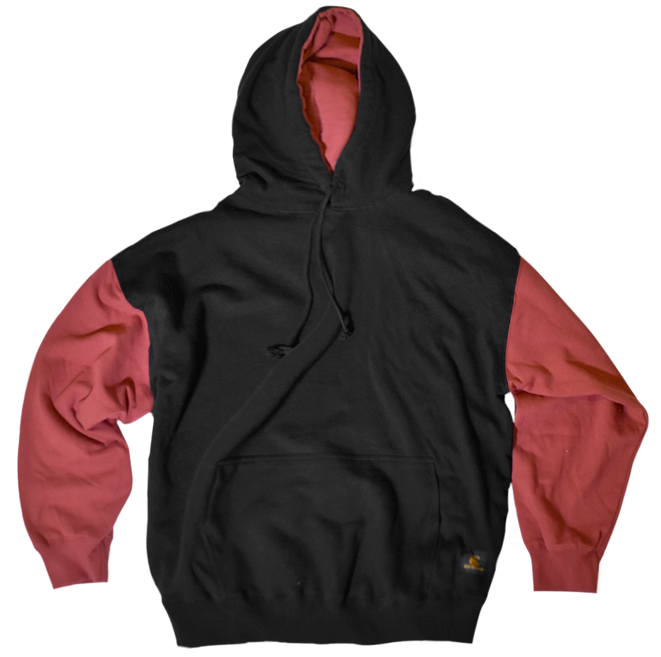 Yellow and discount red hoodie