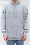 Heather Grey Cotton Hoodie 31086550646975 thumb