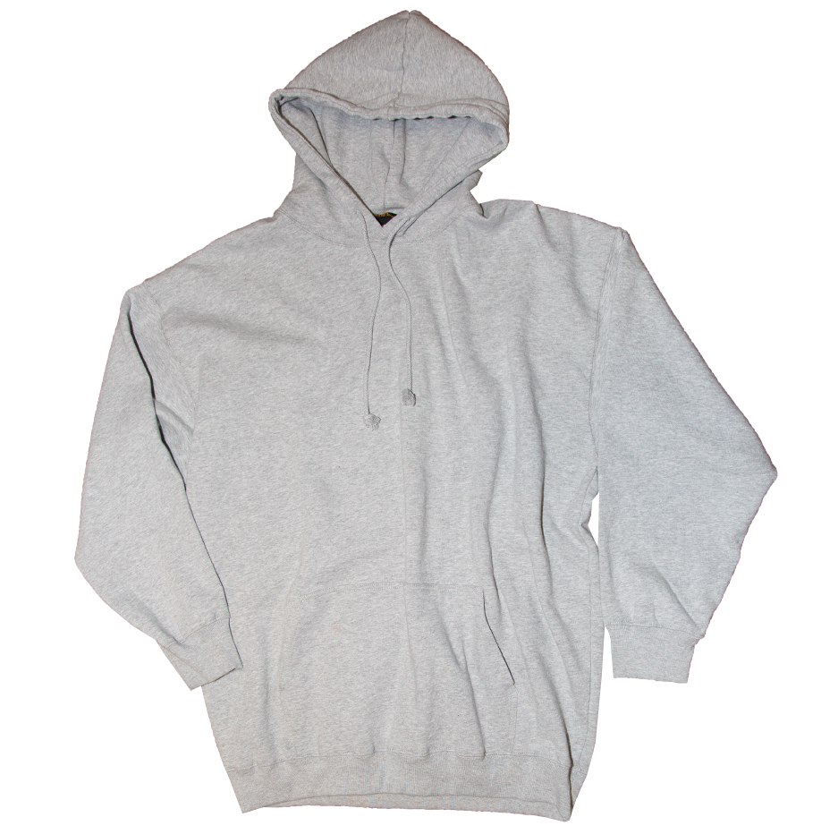 Heather Grey Cotton Hoodie 31179162812607