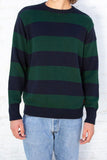 Cable-Knit Striped Sweater 29549277479103 thumb