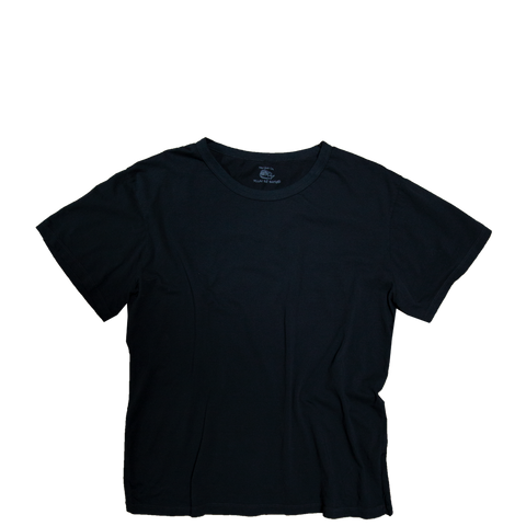 Black Lightweight Cotton T-Shirt