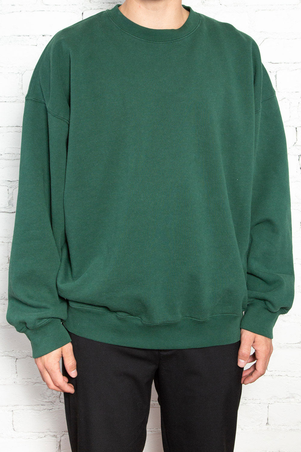 Faded best sale green sweatshirt