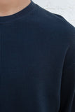 Dark Navy Thermal Long Sleeve T-Shirt 30700644663487 thumb