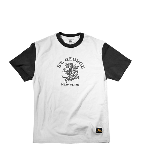 St. George New York Black Sleeve T-Shirt