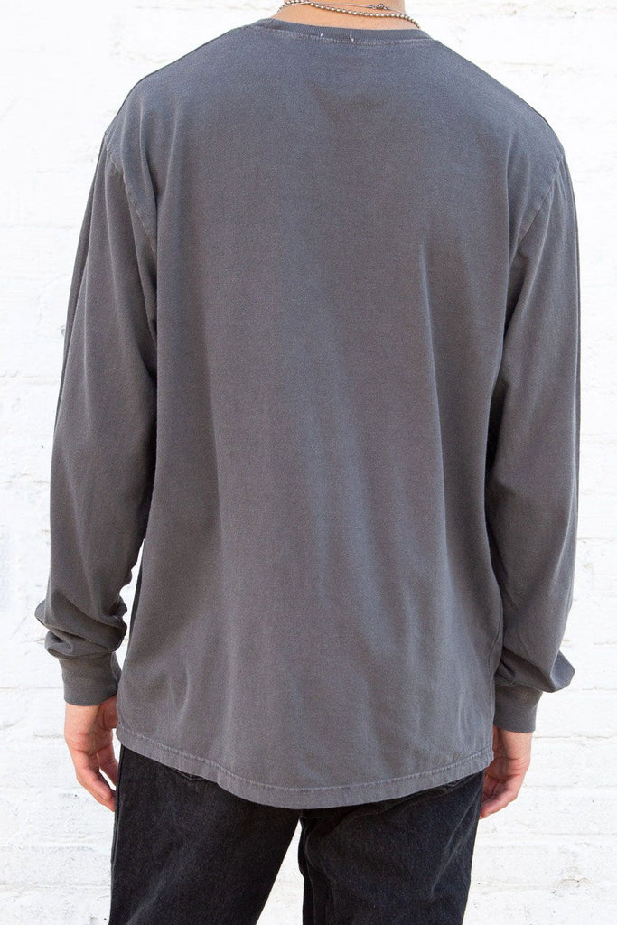 Dark Grey Long Sleeve T-Shirt 29655271309503